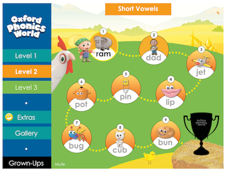 App Guide Oxford Phonics World